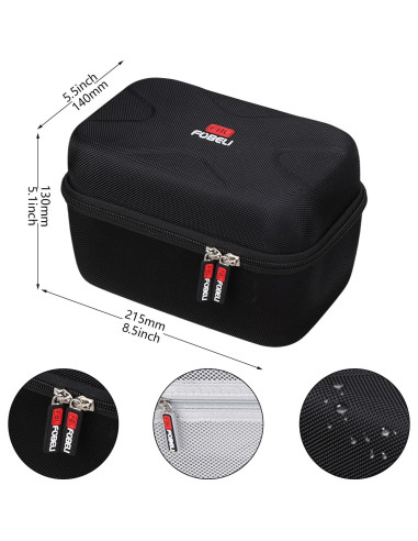 Funda Dura de Viaje FBLFOBELI para Proyector Mini 4K 1080P