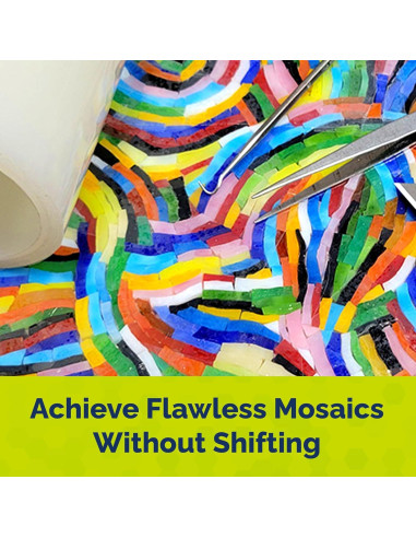 Cinta Adhesiva Transparente para Azulejos Alanson 30.48 cm