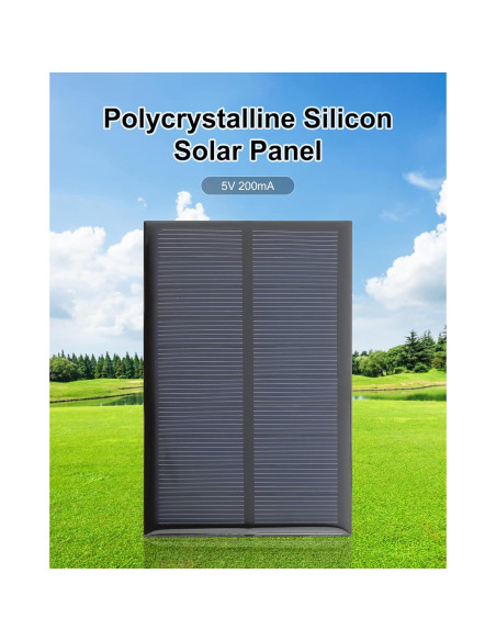 Paneles Solares Policristalinos FellDen 5V 200mA 5PCS