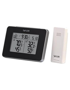 Termómetro e Higrómetro Digital Inalámbrico Taylor 1731