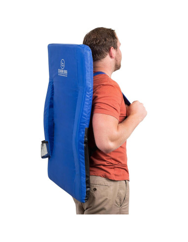 Silla Reclinable de Estadio Stadium Boss Acolchada Azul - 6 Posiciones