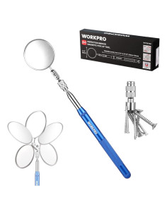 Espejo de Inspección Telescópico WORKPRO 76.2 cm con Imán