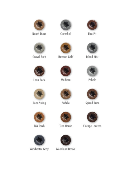 Tornillos para Deck TrapEase 3 Fastenmaster 350 Unidades