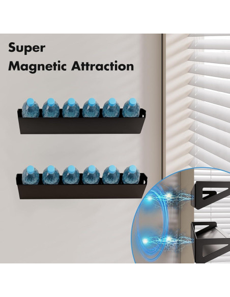 Estantes magnéticos para especias FEZHI - 2 unidades - Cocina