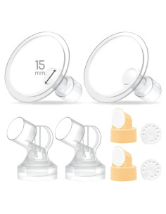 Partes de Bomba de Pecho Maymom 15mm - Compatible Medela