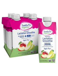 Batido de Lactancia Sweetie Pie Organics Manzana Pera 4 Pack