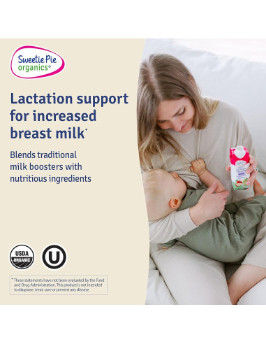 Batido de Lactancia Sweetie Pie Organics Manzana Pera 4 Pack