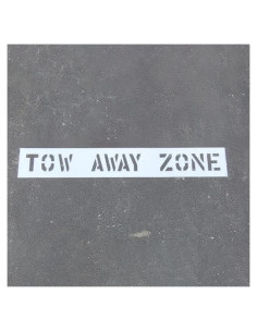 Paquete de 2 Plantillas de Zona de Remolque 6" Marketing Holders