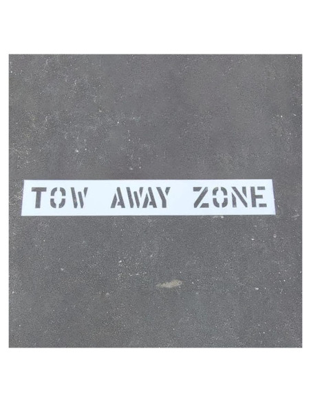 Paquete de 2 Plantillas de Zona de Remolque 6" Marketing Holders