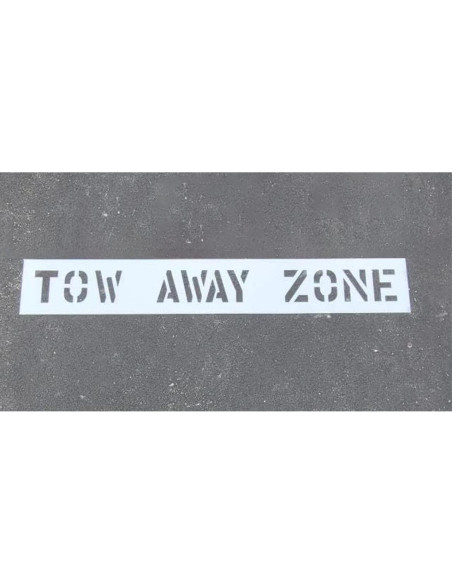 Paquete de 2 Plantillas de Zona de Remolque 6" Marketing Holders