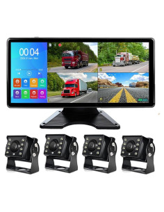 Cámara de Respaldo 4K PANASEN con Monitor 10.36" y Bluetooth