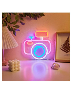 Luz de Noche LED Cusgazy en Forma de Cámara 23.2x22.7 cm