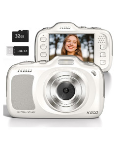 Cámara Digital 4K NBDDIGITAL K200 64MP Autofoco 16X Zoom