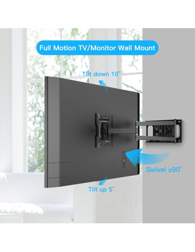 Soporte de Pared para TV de Esquina FORGING MOUNT 13-43"