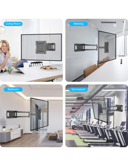 Soporte de Pared para TV de Esquina FORGING MOUNT 13-43"