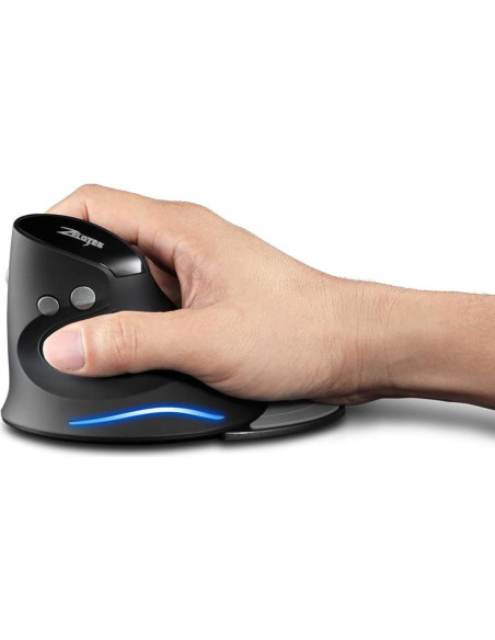 Mouse Vertical Inalámbrico Zelotes F17, 2400 DPI, Ergonómico Mouse Vertical Inalámbrico Zelotes F17, 2400 DPI, Ergonómico