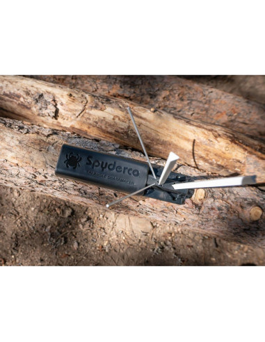 Afilador Spyderco Tri-Angle Premium con DVD y piedras cerámicas