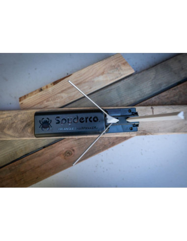 Afilador Spyderco Tri-Angle Premium con DVD y piedras cerámicas