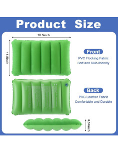 Almohadas Inflables Geelin 14 Piezas 47x30 cm Camping Viajes 2