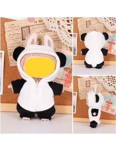 Ropa para muñecas de 17 CM - Conjunto Panda - Huizhou 2