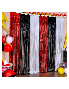 Cortinas de Flecos de Aluminio Mega-Loopolis 2 Pzs Monstruo