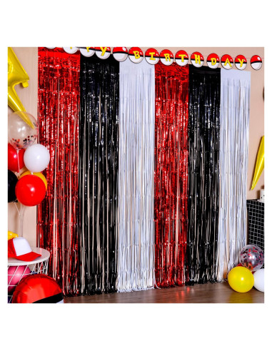 Cortinas de Flecos de Aluminio Mega-Loopolis 2 Pzs Monstruo