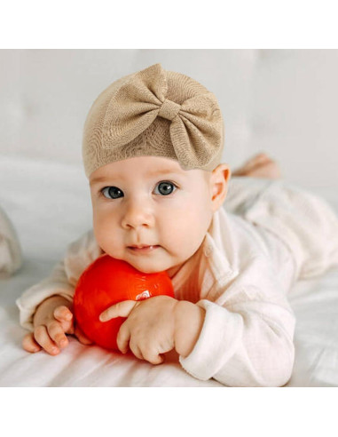 Conjunto de Sombreros Turbante y Manoplas para Bebés Cinaci
