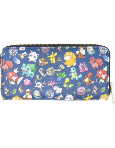 Billetera Loungefly Pokémon Primera Generación 20x10cm