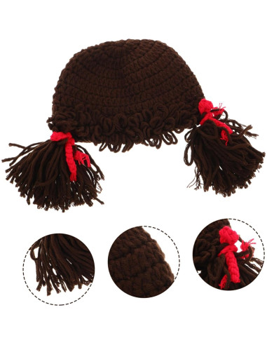 Gorro Beanie para Niñas Ipetboom Diseño Adorable Multi