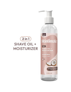 Aceite de Afeitar y Hidratante Skintimate 2-en-1 Coco 207g 2