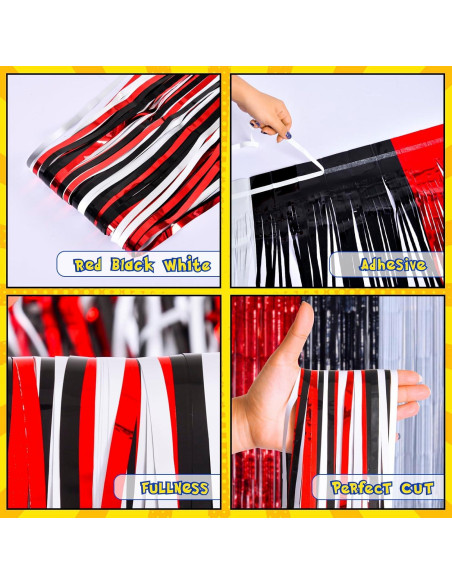 Cortinas de Flecos de Aluminio Mega-Loopolis 2 Pzs Monstruo