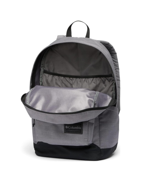 Mochila Unisex Columbia Zigzag 22L Gris/Negro para Laptop 15"