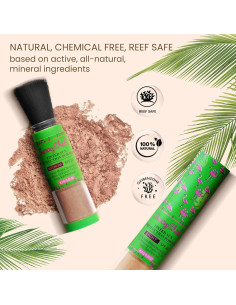 Polvo Protector Solar Natural SPF30 Brocha Mineral 6.5g Claro 2