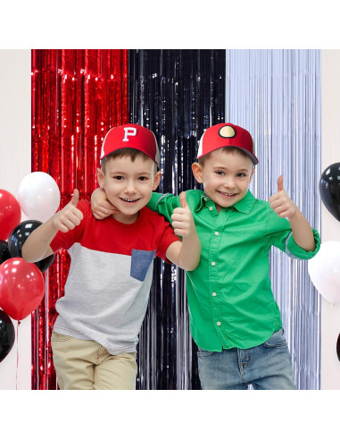 Cortinas de Flecos de Aluminio Mega-Loopolis 2 Pzs Monstruo