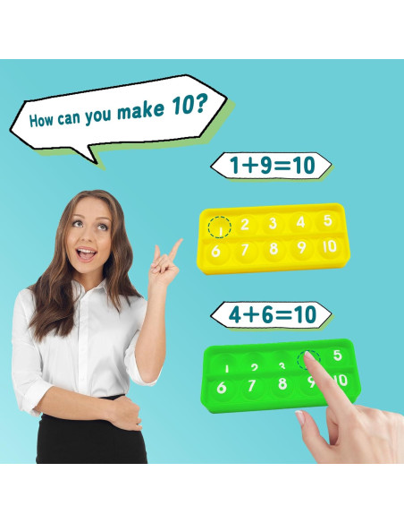 Tablero Pop Antiestrés 6 Pack Anemeeoke 20 Cuadros Educativo