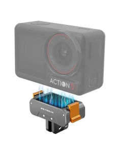 Soporte de Liberación Rápida Aluminio REYGEAK para DJI OSMO Action 5/4/3