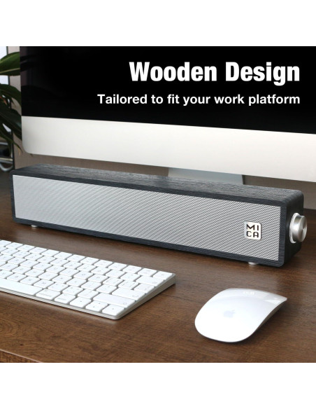 Altavoces de Computadora MICA M30, Barra de Sonido USB 5W