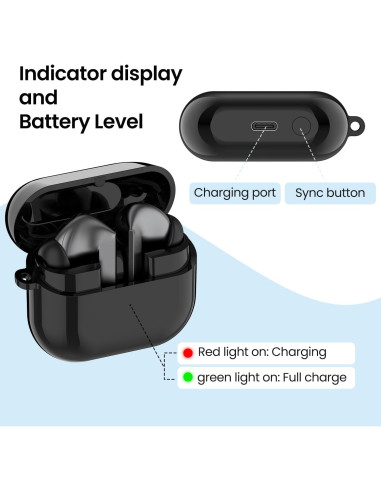 Estuche de Carga Samsung Galaxy Buds 3 Pro SM-R630 Negro