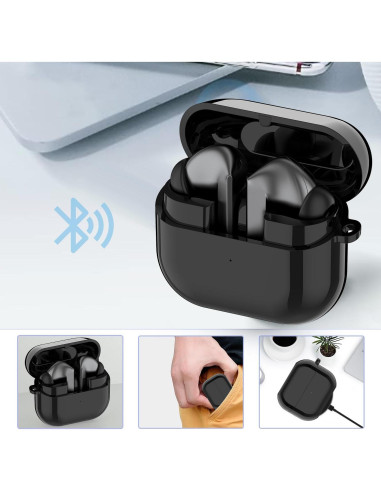 Estuche de Carga Samsung Galaxy Buds 3 Pro SM-R630 Negro