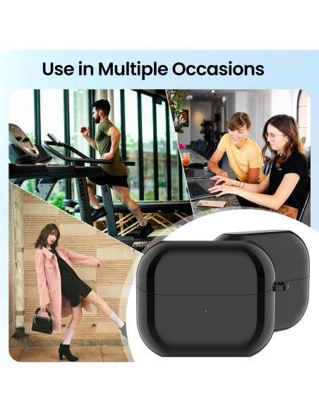 Estuche de Carga Samsung Galaxy Buds 3 Pro SM-R630 Negro Estuche de Carga Samsung Galaxy Buds 3 Pro SM-R630 Negro