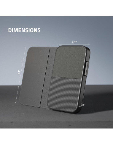 Billetera Slim Fidelo para Hombres - Holder de Tarjetas RFID