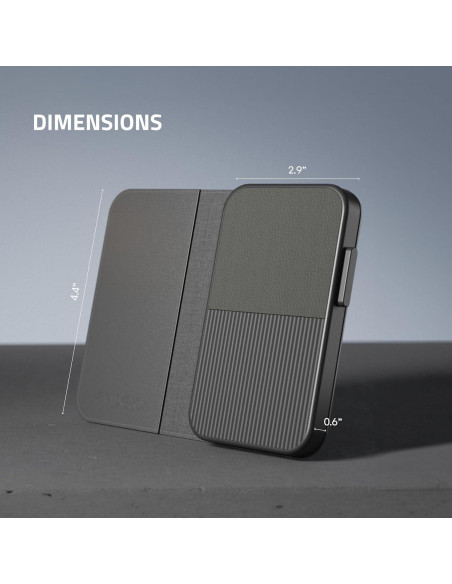 Billetera Slim Fidelo para Hombres - Holder de Tarjetas RFID