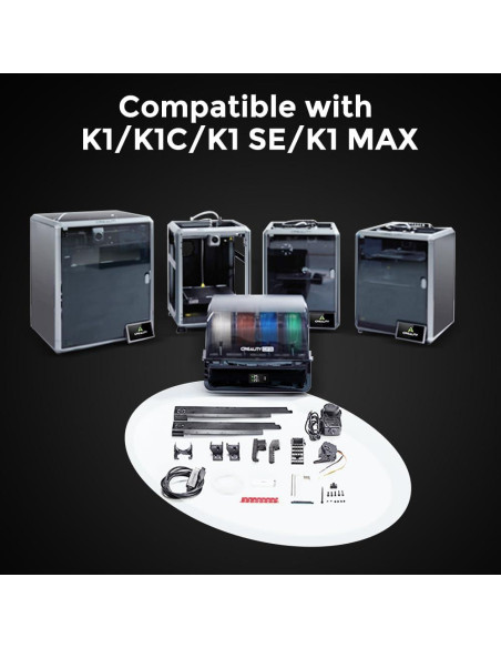 Kit de Accesorios CFS Creality para Impresoras 3D K1 - Multicolor