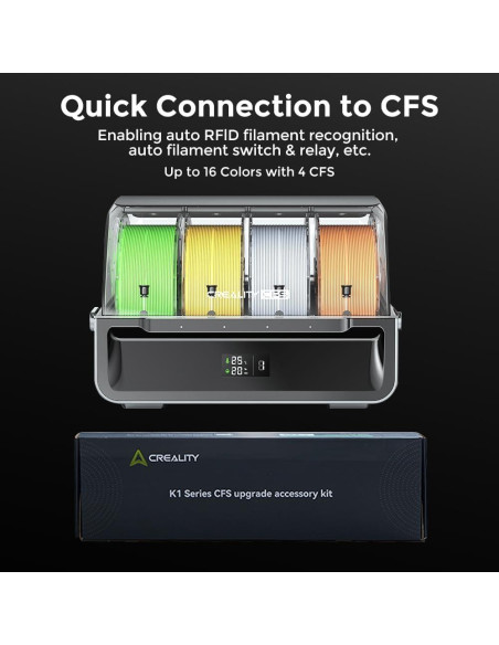 Kit de Accesorios CFS Creality para Impresoras 3D K1 - Multicolor
