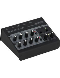 Kit de Grabación de Podcast Rockville LINE8 USB para 4 Personas 2