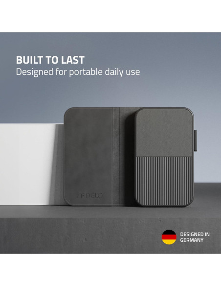 Billetera Slim Fidelo para Hombres - Holder de Tarjetas RFID