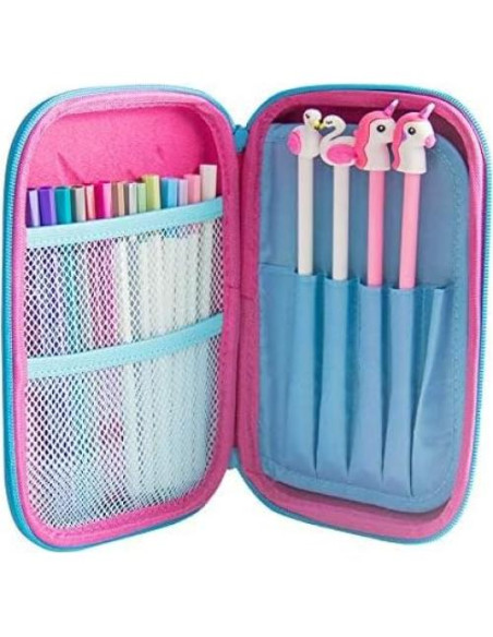 Estuche de Lápices Unicornio 3D iDelta - Gran Capacidad