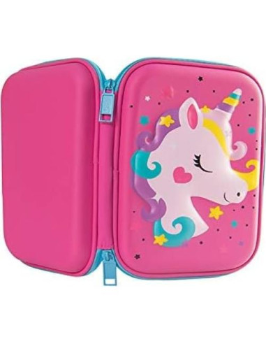 Estuche de Lápices Unicornio 3D iDelta - Gran Capacidad