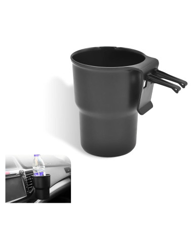 Soporte para Bebidas de Coche Gunroil DM-032 Negro Universal