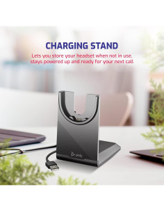 Auricular Estéreo Bluetooth Poly Voyager Focus 2 UC USB-A 2